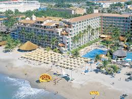 Crown Paradise Golden Puerto Vallarta adults-only all-inclusive resort with oceanfront pools, swim-up bars, and sunset views on Banderas Bay.