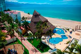 Krystal Vallarta all-inclusive resort with tropical pools, lush gardens, and beachfront access in Puerto Vallarta's Hotel Zone.